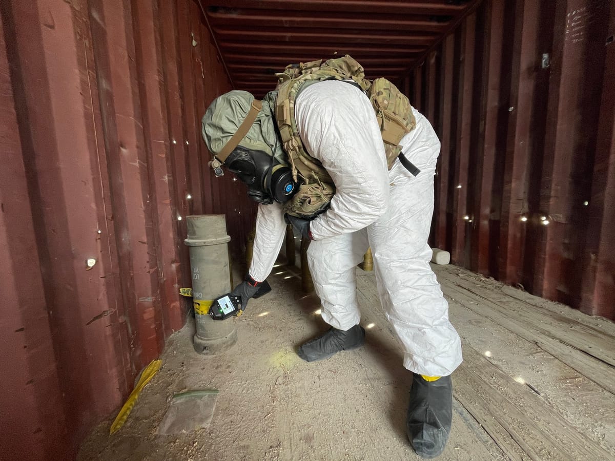 US Army 20th CBRNE Command conducts field training exercise at Dugway, Utah
