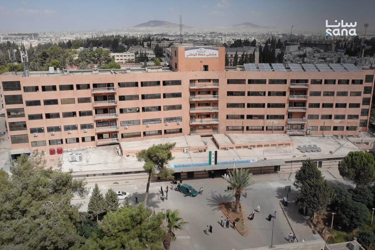 Eight children injured in landmine explosion in western Syria