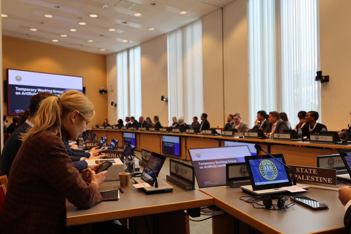 OPCW releases landmark report on AI and the Chemical Weapons Convention