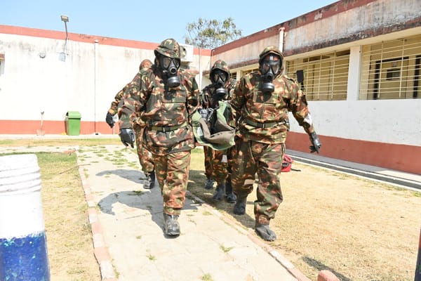 Andhra Pradesh State Disaster Response Force completes four-week CBRN course