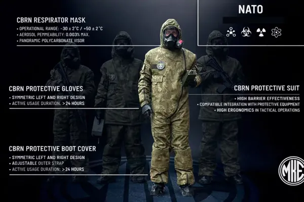 Turkey unveils new NATO-compliant CBRN protective gear